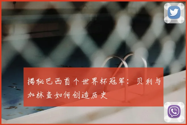 揭秘巴西首个世界杯冠军：贝利与加林查如何创造历史