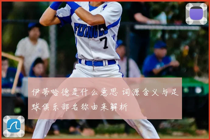 伊蒂哈德是什么意思 词源含义与足球俱乐部名称由来解析