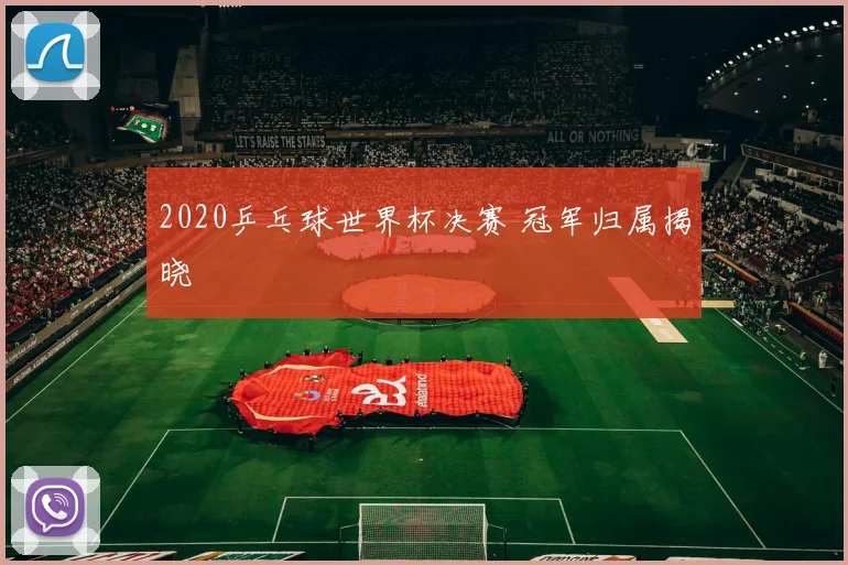 2020乒乓球世界杯决赛 冠军归属揭晓